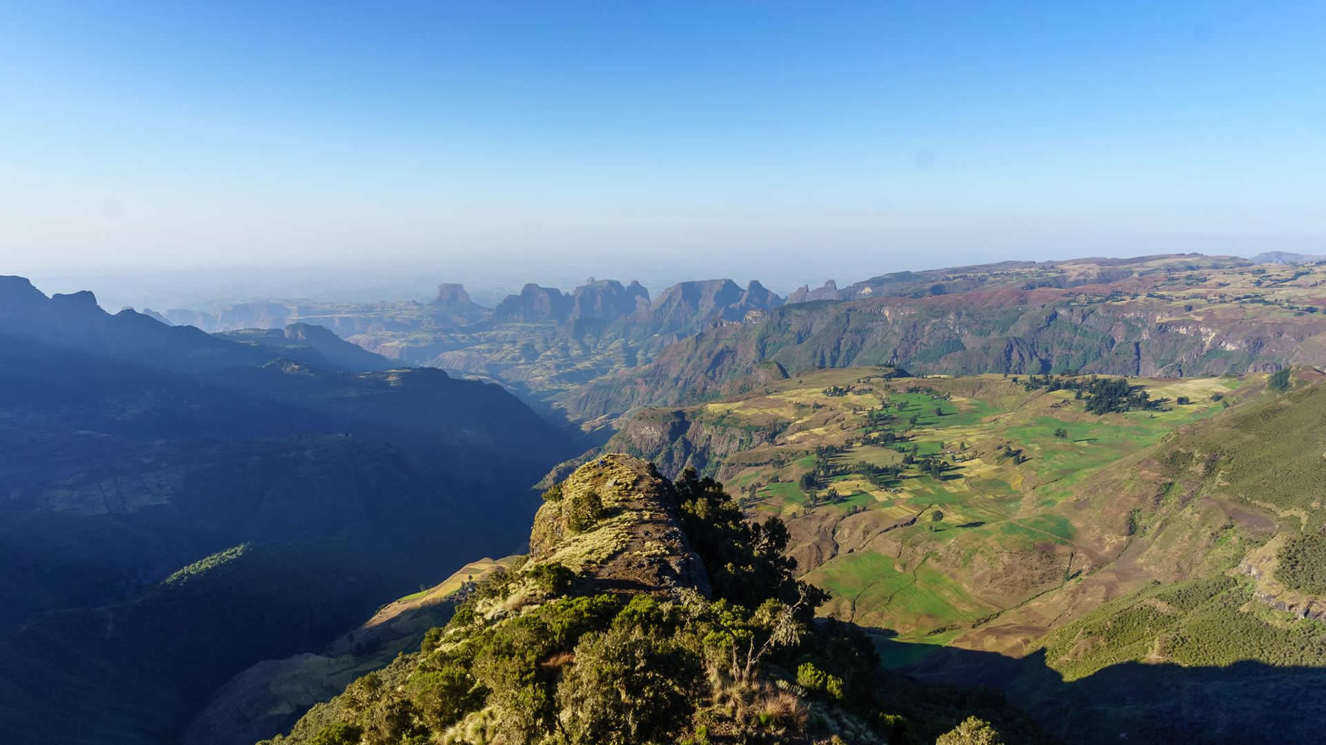 Landscape, Simien Mountains